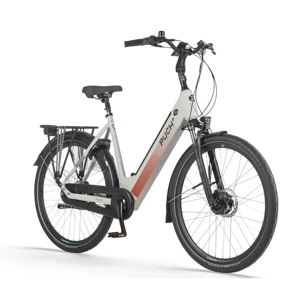 Puch E-Modern Basic N7 - Matná šedá saténová