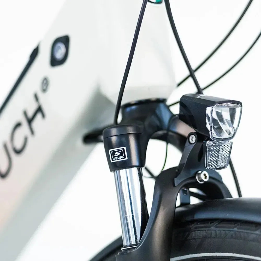 Puch E-Modern Basic N7 - Matná šedá saténová