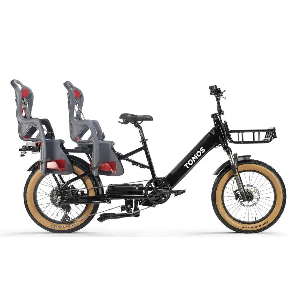 Tomos E-Cargo - Longtail - Červená