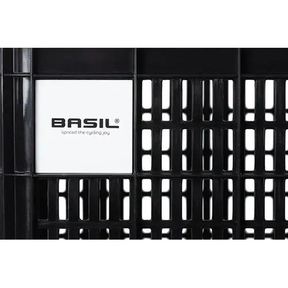Basil - Fietskrat S - 17,5 litru - černý