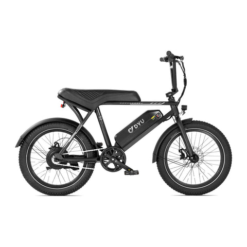 DYU UX BMX 20palcové elektrické kolo s tlustými pneumatikami