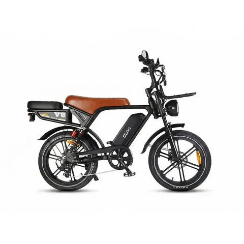Ouxi V8 Ultra - černá - hnědé sedlo