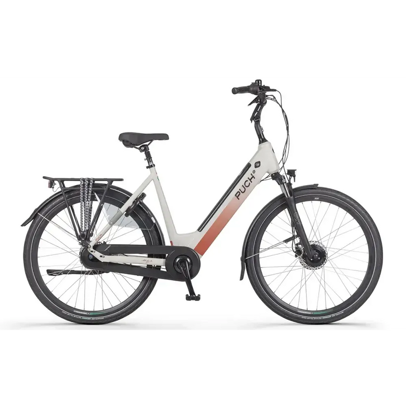 Puch E-Modern Basic N7 - Matná šedá saténová