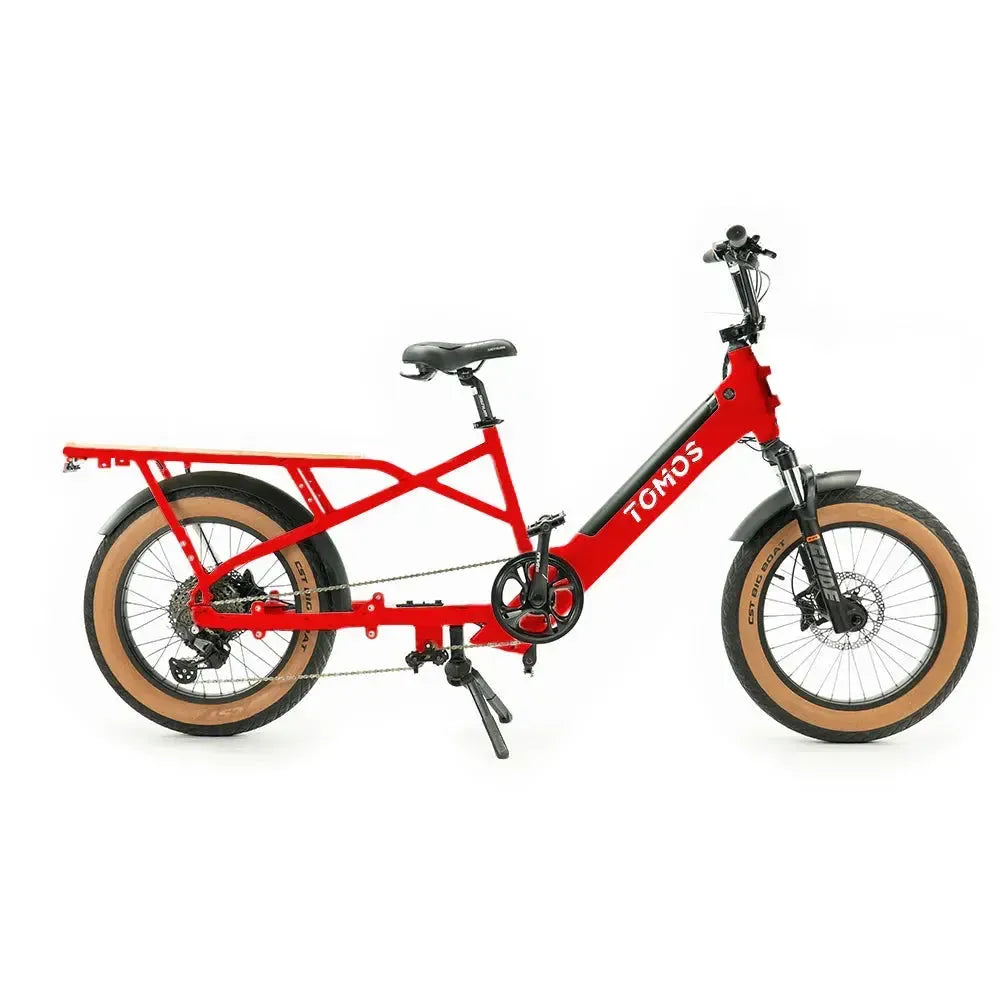 Tomos E-Cargo - Longtail - Červená