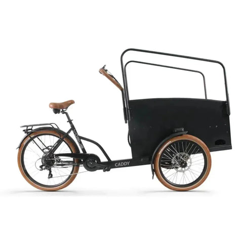 Vogue Caddy - matná černá - hnědá